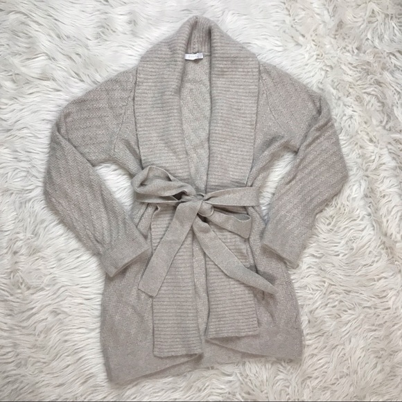 BYPAC Sweaters - Knit Open Front Cardigan 100% Cashmere